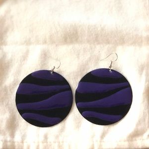 Retro Disc Earrings
